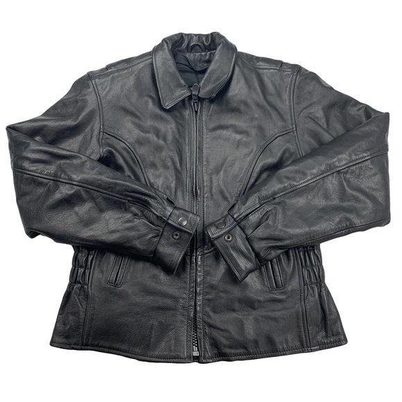 Leather Crafts inc. MB Jackets & Blazers - Leather Crafts inc. Leather Motor Bike Jacket